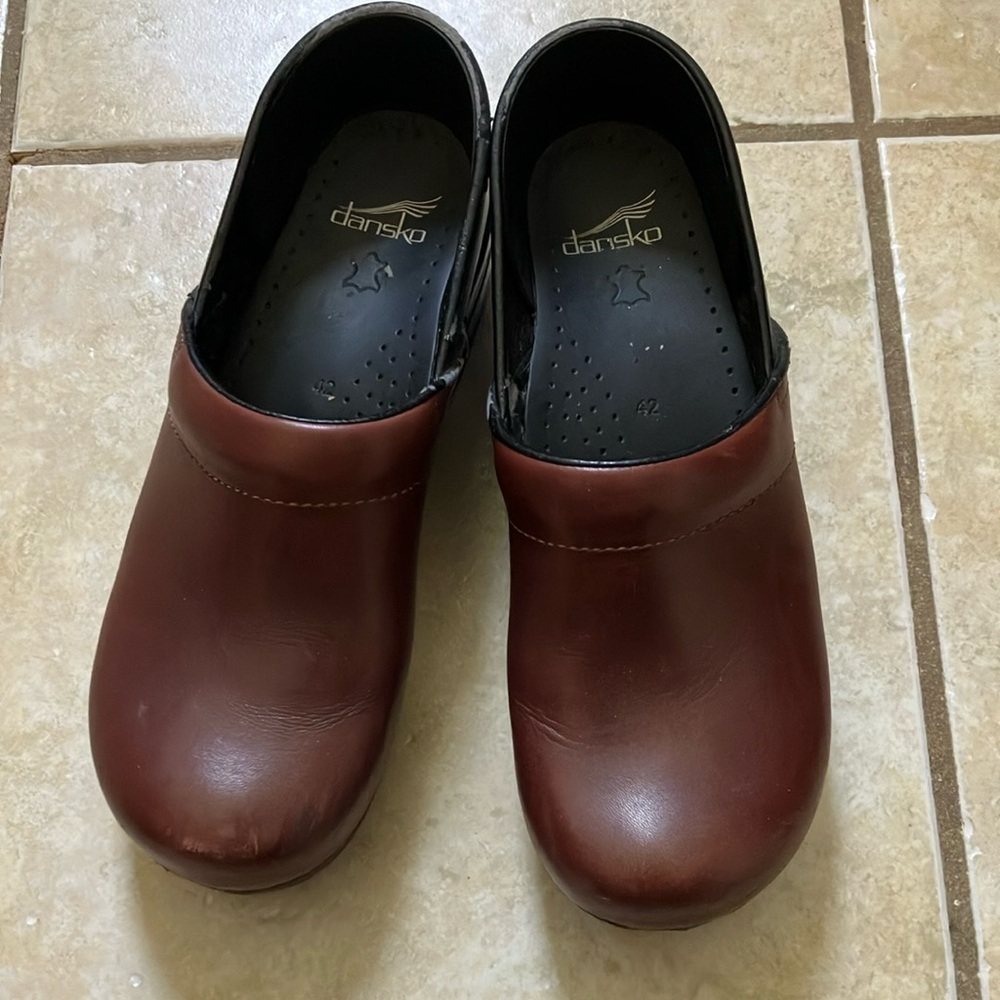Dansko Brown Clogs